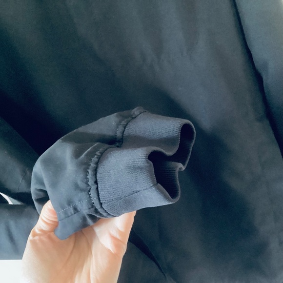 Duluth Trading Co. Men’s size M Bogey Black V-Neck LS Windbreaker Shirt Jacket - Picture 2 of 16